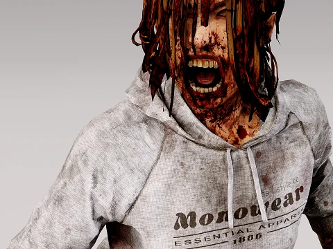 Zombie00 3D Model