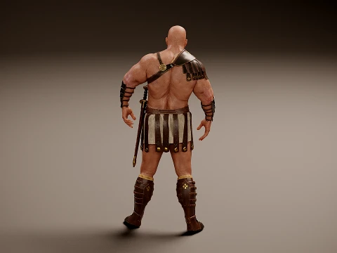 Gladiator 3D Model
