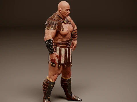 Gladiator 3D Model