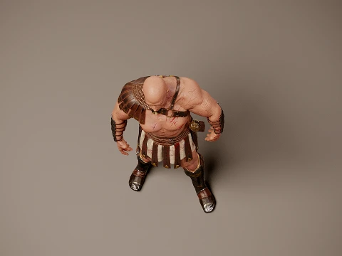 Gladiator 3D Model