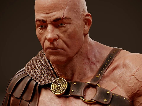 Gladiator 3D Model