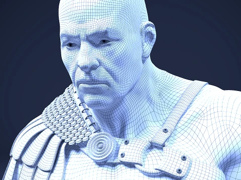 Gladiator 3D Model