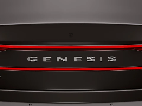 Genesis G90 Prestige Black 2026 3D Model