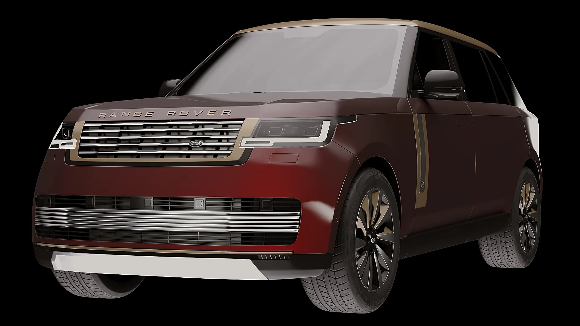 Range Rover SV LWB 2026 3D Model .c4d .max .obj .3ds .fbx .stl .blend 