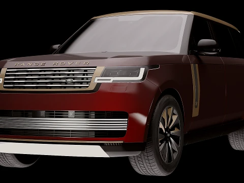 Range Rover SV LWB 2026 3D Model
