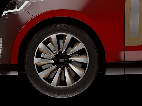 Range Rover SV LWB 2026 3D Model