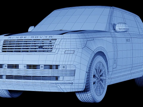 Range Rover SV LWB 2026 3D Model