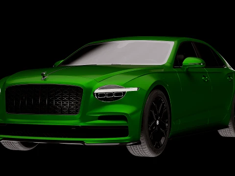 Bentley Flying Spur S 2027 3D Model