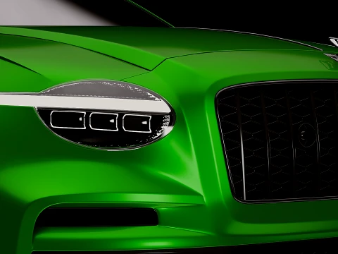 Bentley Flying Spur S 2027 3D Model
