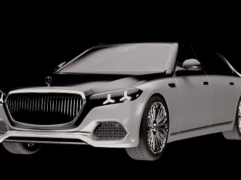 Mercedes-Maybach S-Serisi İMALAT 2027 3D Model