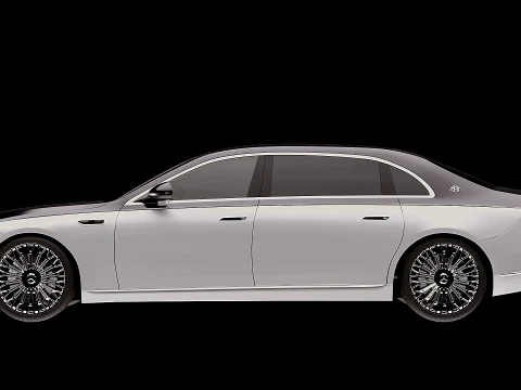 Mercedes-Maybach S-Class MANUFAKTUR 2027 3D Model
