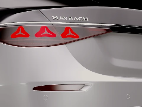 Mercedes-Maybach S-Class MANUFAKTUR 2027 3D Model