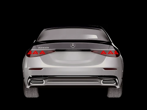 Mercedes-Maybach S-Class MANUFAKTUR 2027 3D Model