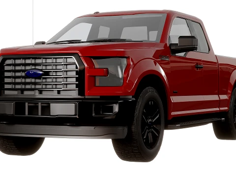 F150 2021 3D 모델