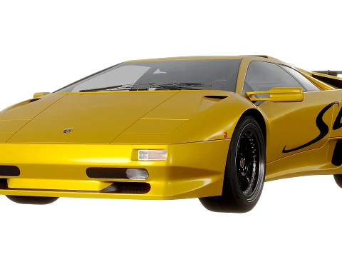 Lambo Diablo SV 1998 Modello 3D