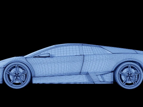 Lambo lp640 2010 3D Model