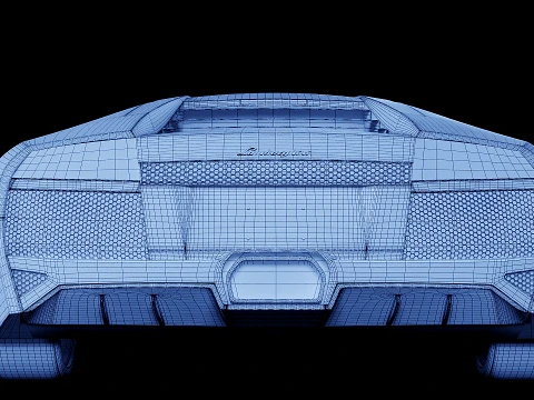 Lambo lp640 2010 3D Model
