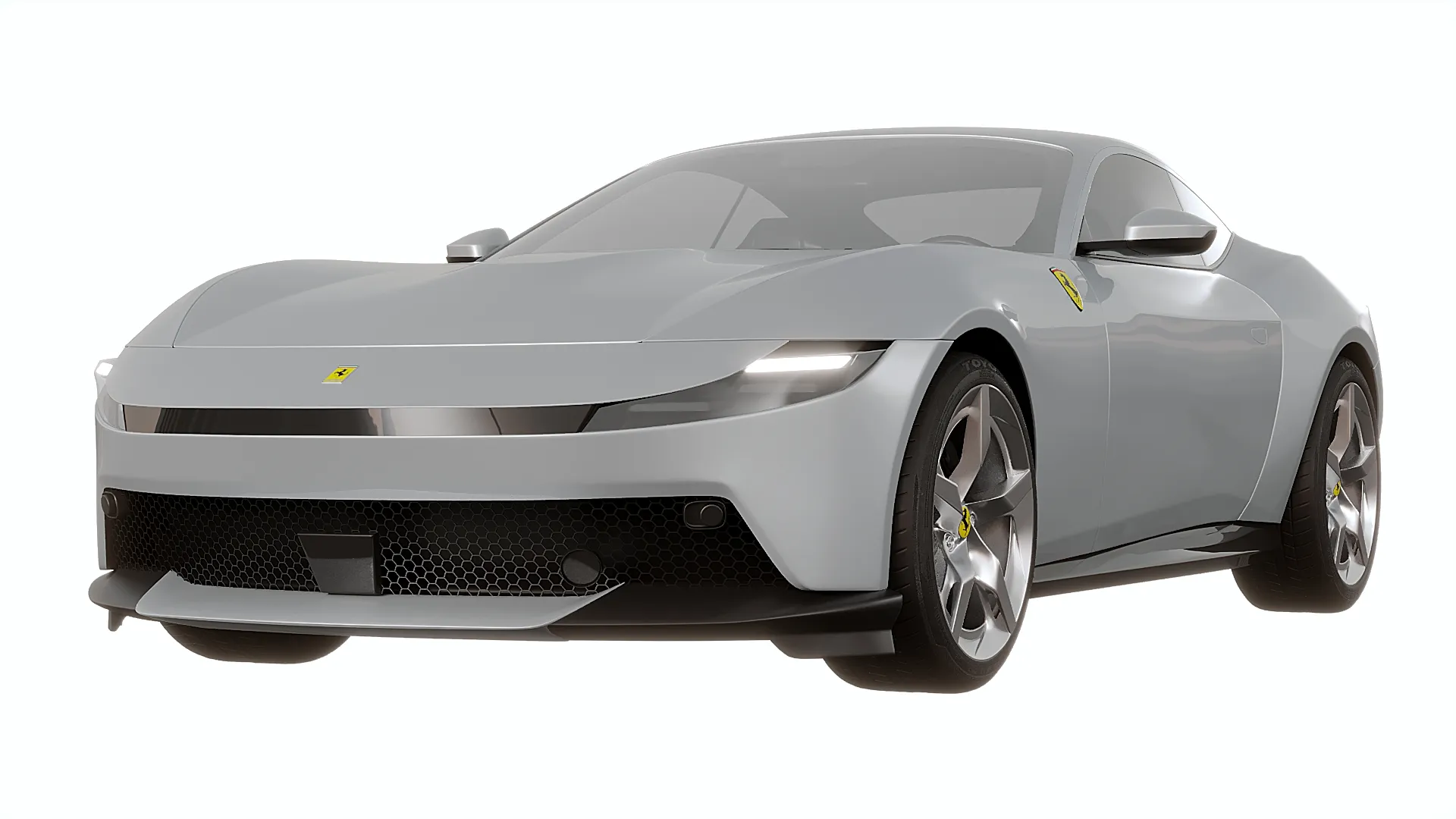 Ferrari Amalfi 2025 3D Model .c4d .max .obj .3ds .fbx .stl .blend 