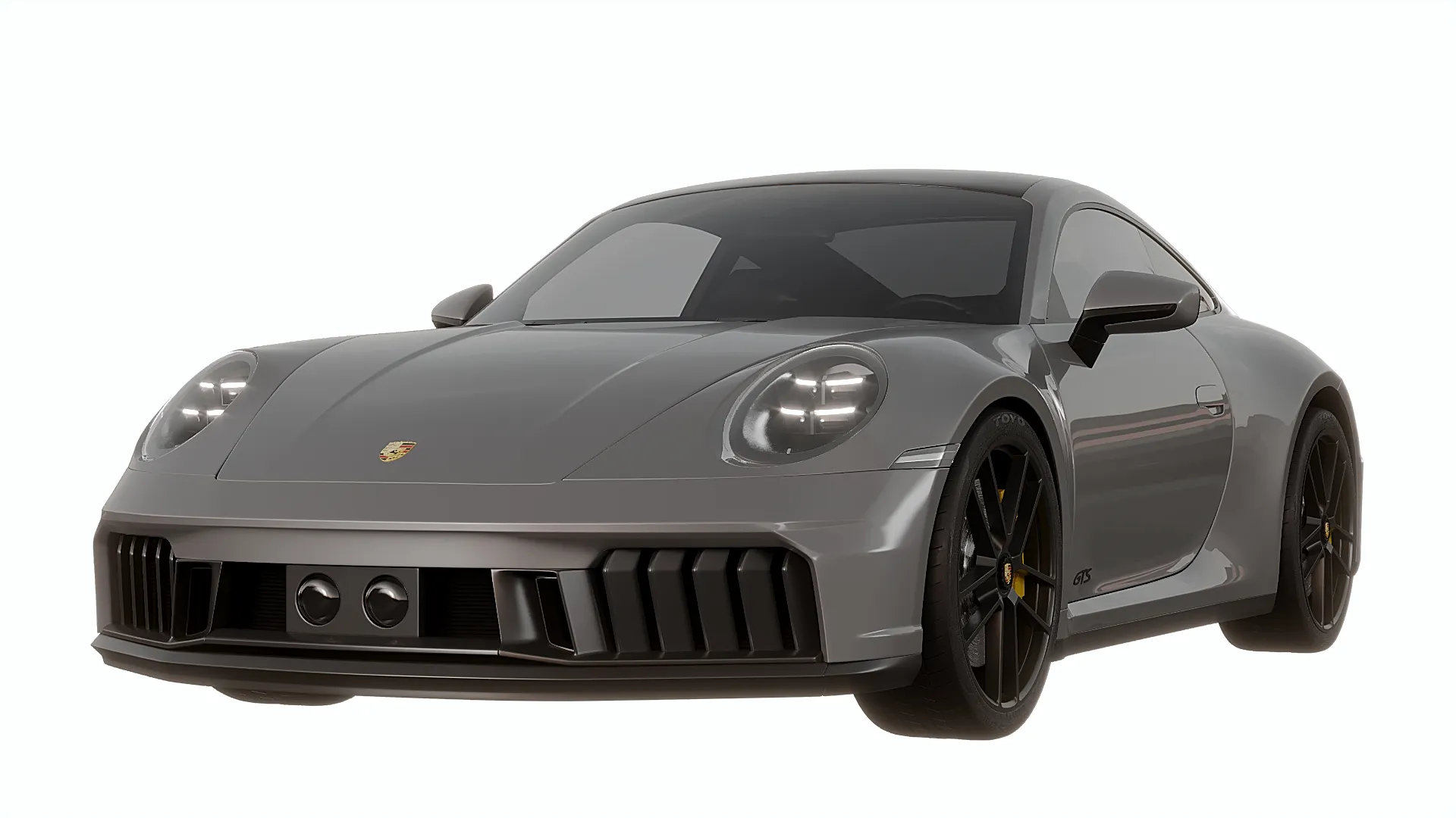 Porsche 911 Carrera GTS Hybrid 2025 3D Model .c4d .max .obj .3ds .fbx .stl .blend