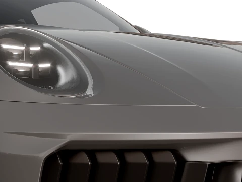 Porsche 911 Carrera GTS Hybrid 2025 3D Model