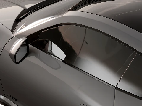 Porsche 911 Carrera GTS Hybrid 2025 3D Model