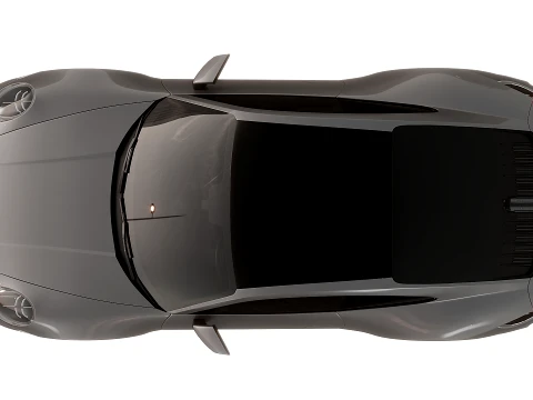 Porsche 911 Carrera GTS Hybrid 2025 3D Model