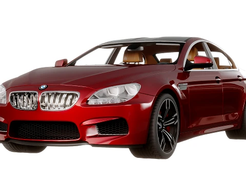 M6 Gran Coupe 2014 Modelo 3D