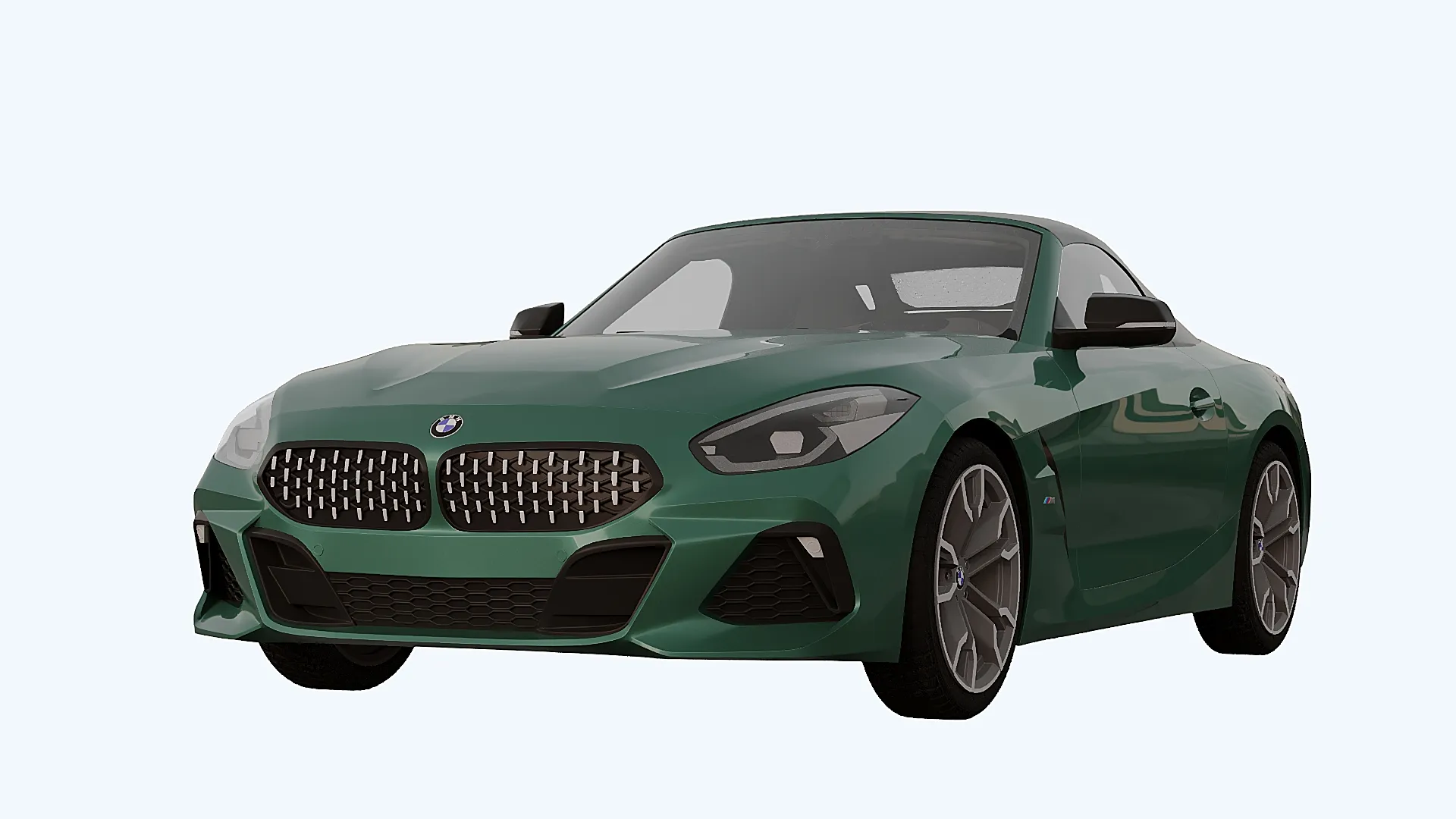 Z4 M40i roadster 2019 3D Model .c4d .max .obj .3ds .fbx .stl .blend