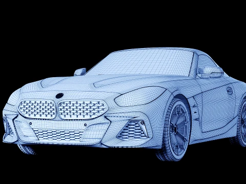 Z4 M40i roadster 2019 3D Model