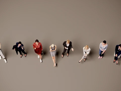 Models of people x 10 14 3D Model