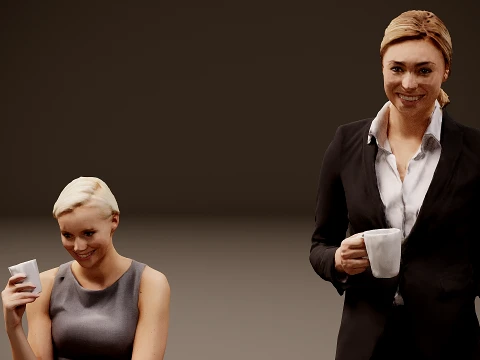 Models of people x 10 14 3D Model
