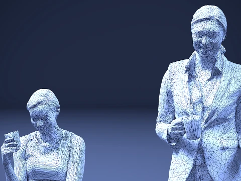 Models of people x 10 14 3D Model
