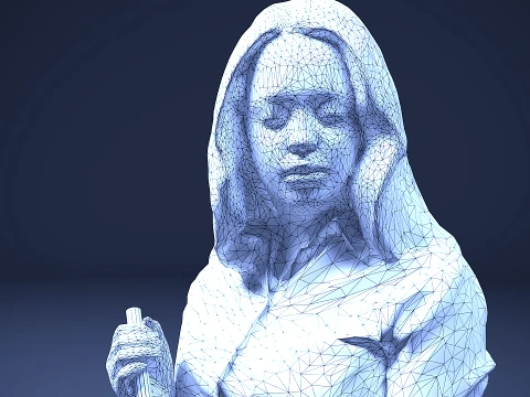 Models of people x 5 01 3D Model