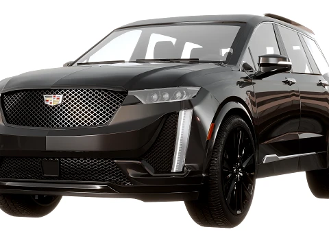 Cadillac XT6 2018 3D Model