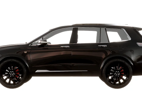 Cadillac XT6 2018 3D Model