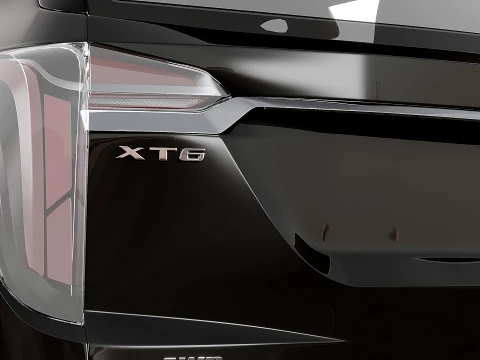Cadillac XT6 2018 3D Model