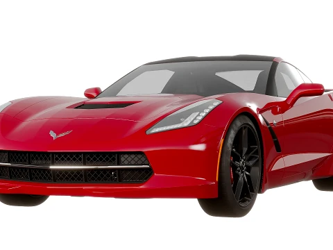 Chevrolet Corvette C7 2021 Model 3D