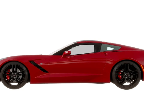 Chevrolet Corvette C7 2021 3D Model
