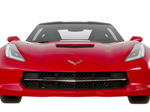 Chevrolet Corvette C7 2021 3D Model