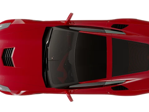 Chevrolet Corvette C7 2021 3D Model