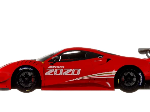Ferrari 488 GT3 Evo 2020 3D Model
