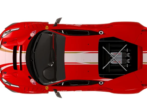 Ferrari 488 GT3 Evo 2020 3D Model