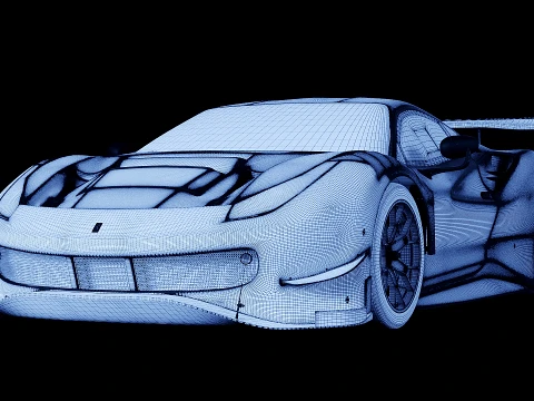 Ferrari 488 GT3 Evo 2020 3D Model