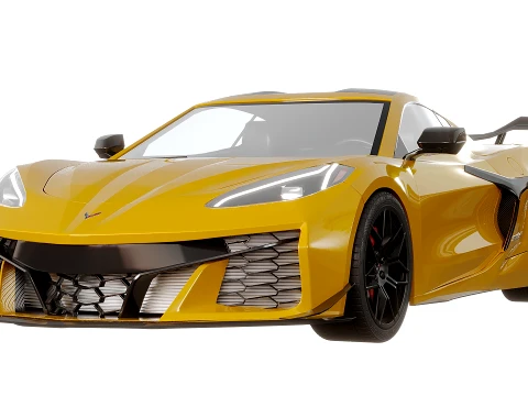 Chevrolet Corvette Z06 2023 3D Model