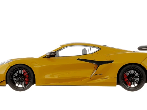 Chevrolet Corvette Z06 2023 3D Model