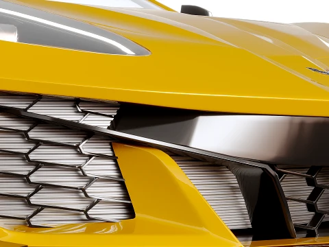 Chevrolet Corvette Z06 2023 3D Model