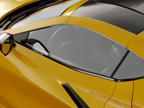 Chevrolet Corvette Z06 2023 3D Model