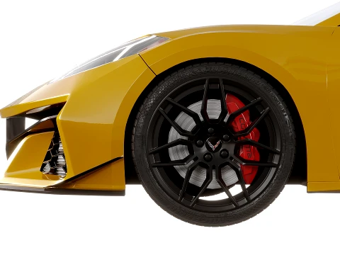 Chevrolet Corvette Z06 2023 3D Model