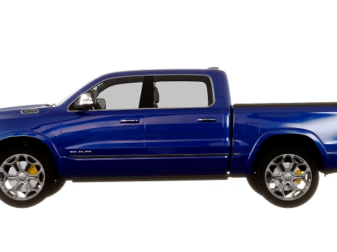 Dodge Ram 1500 Limited 2019 3D Model