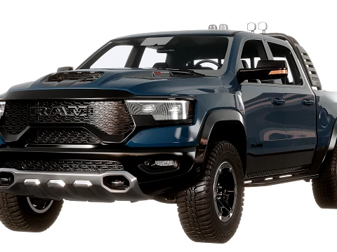 Dodge Ram 1500 TRX 2022 Modello 3D